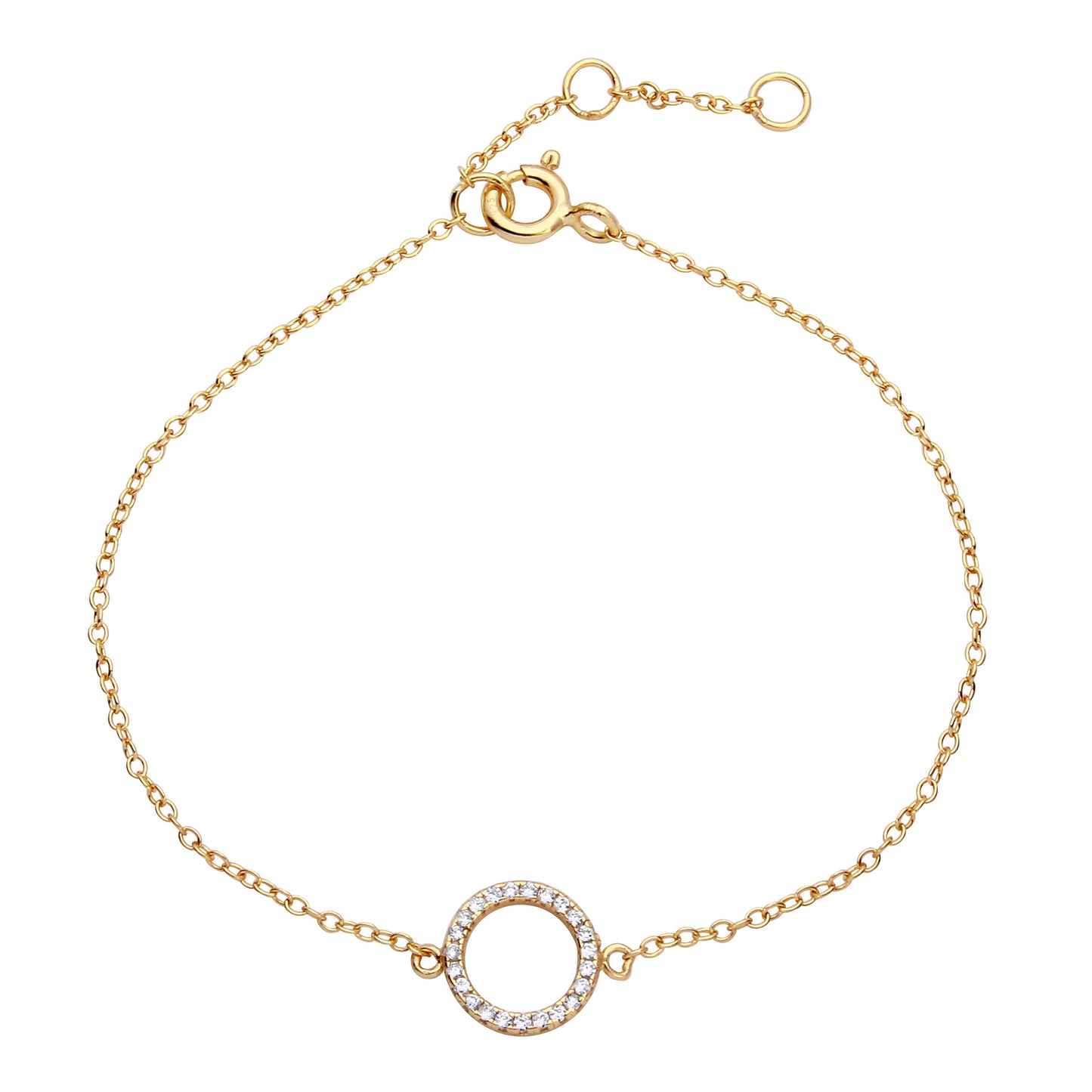 PULSERA CIRCLE GOLD