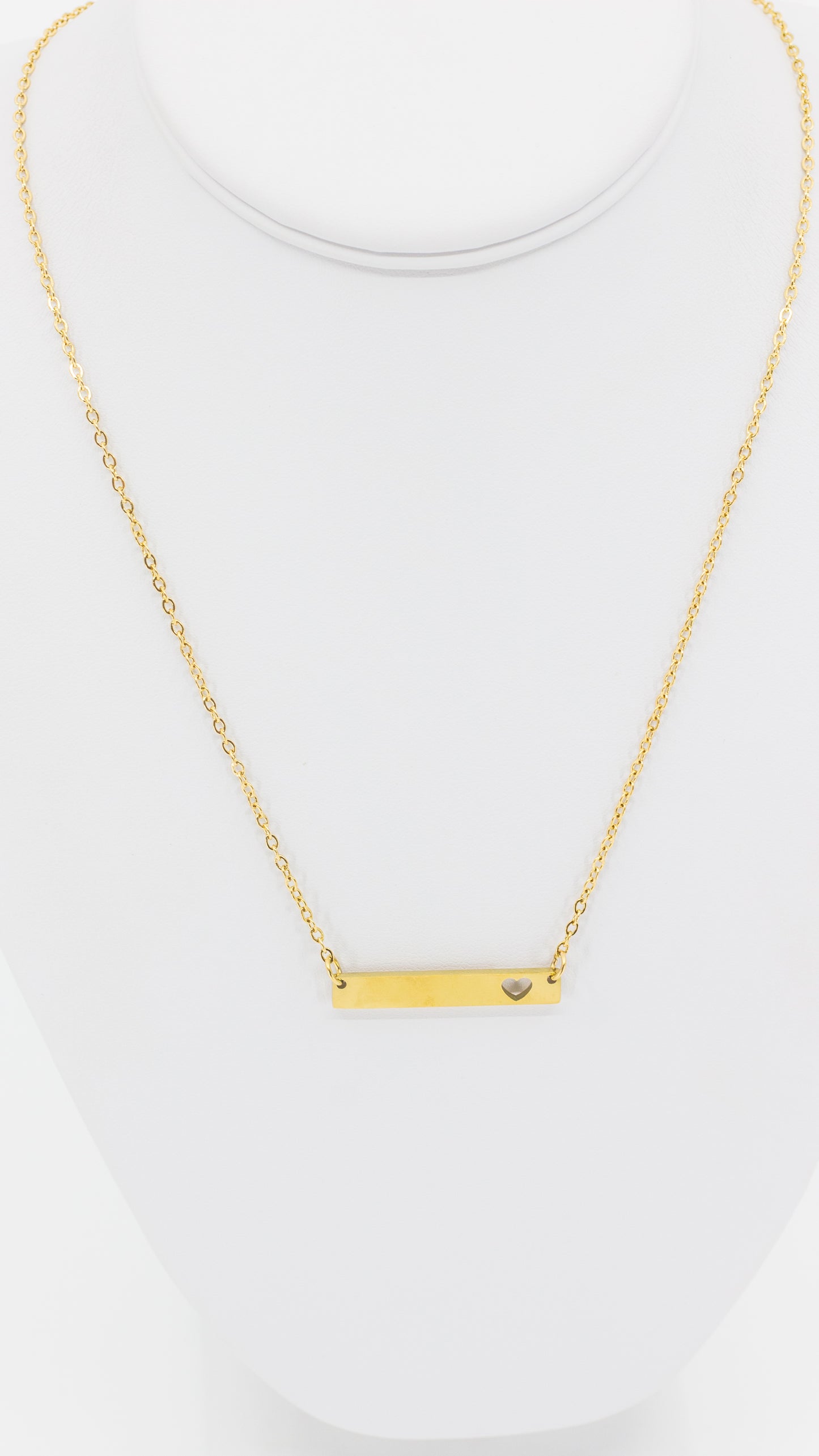 CADENA PLACA RECTANGULAR