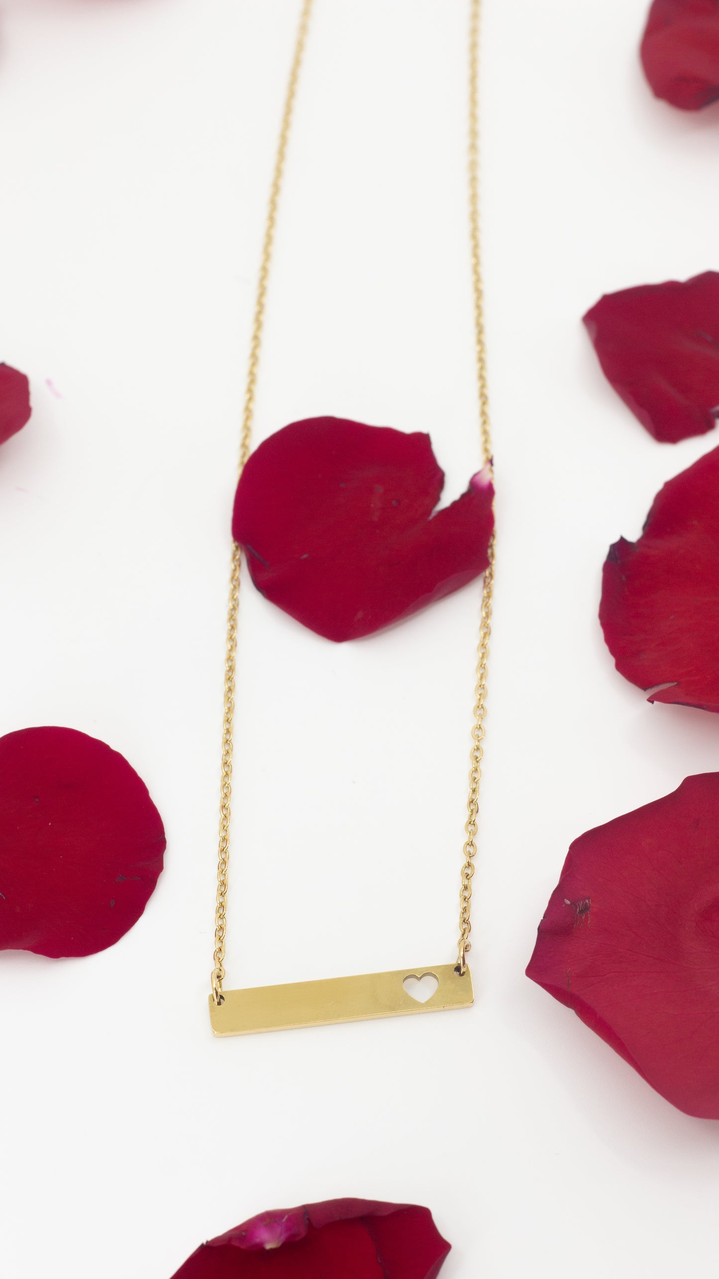 CADENA PLACA RECTANGULAR