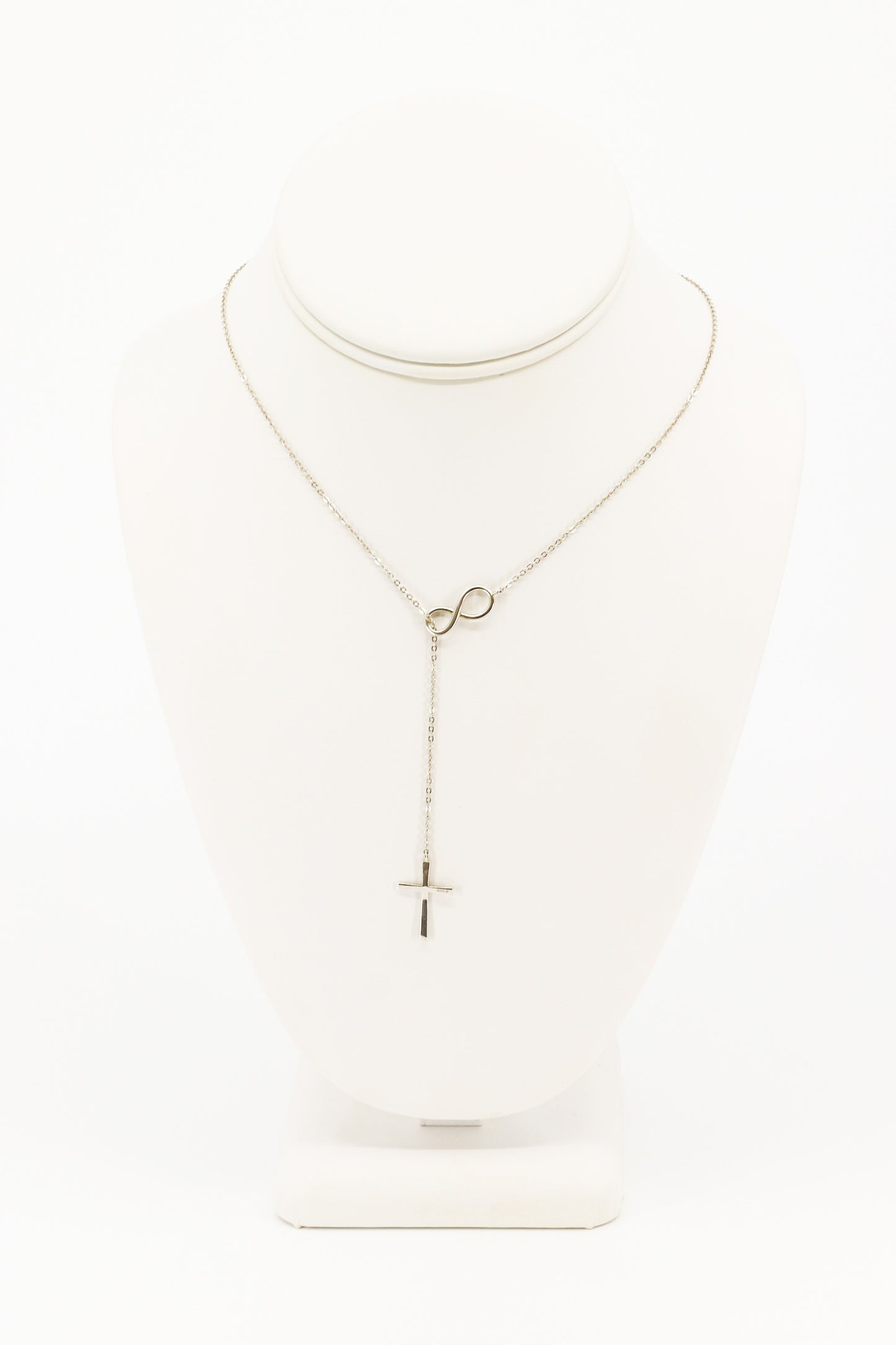 CADENA INFINITY AND CROSS SILVER