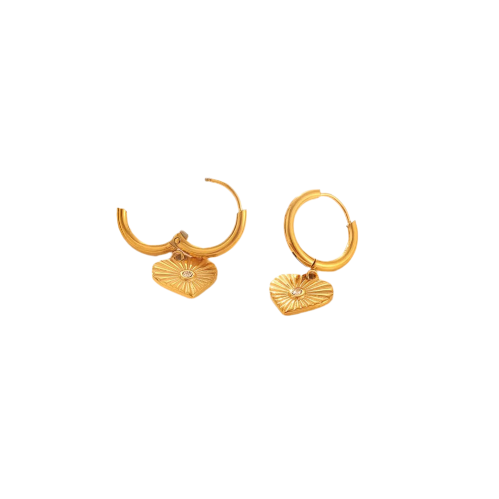 ARETES CORAZÓN RADIANTE