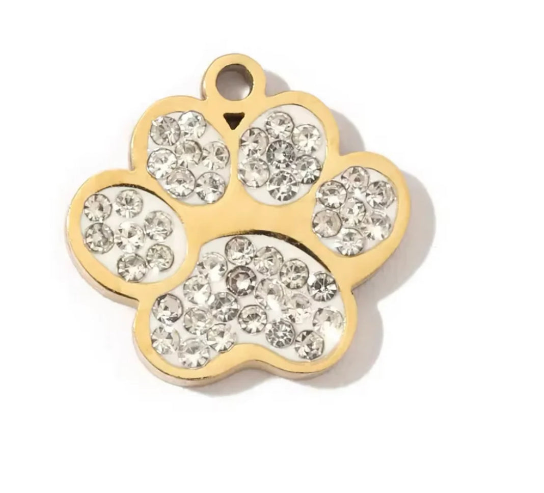 DIJE DE HUELLA BLANCA