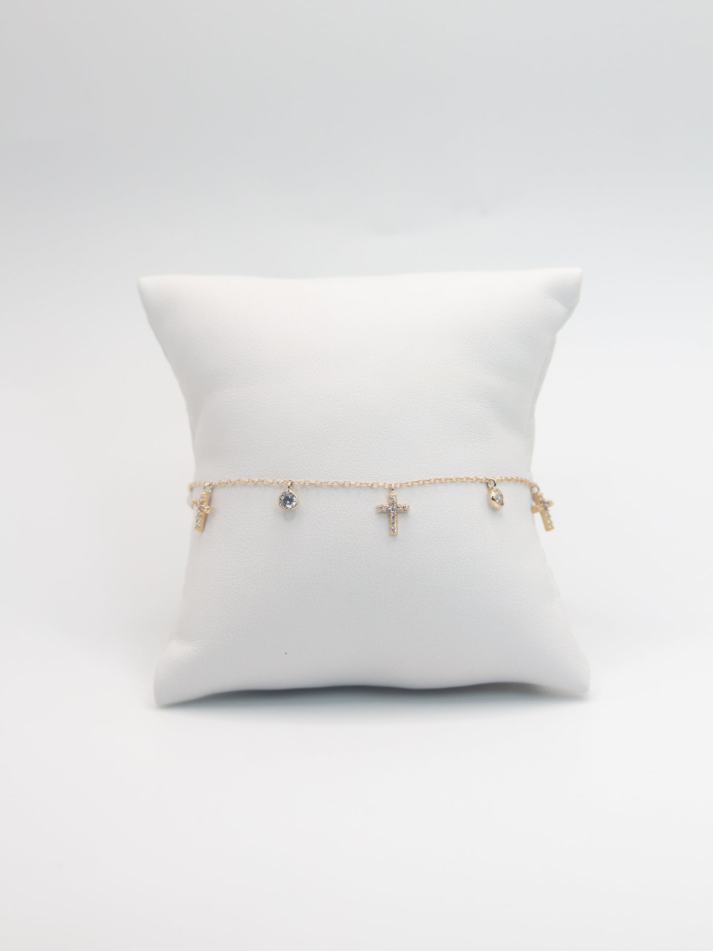 PULSERA CROSS AND ZIR