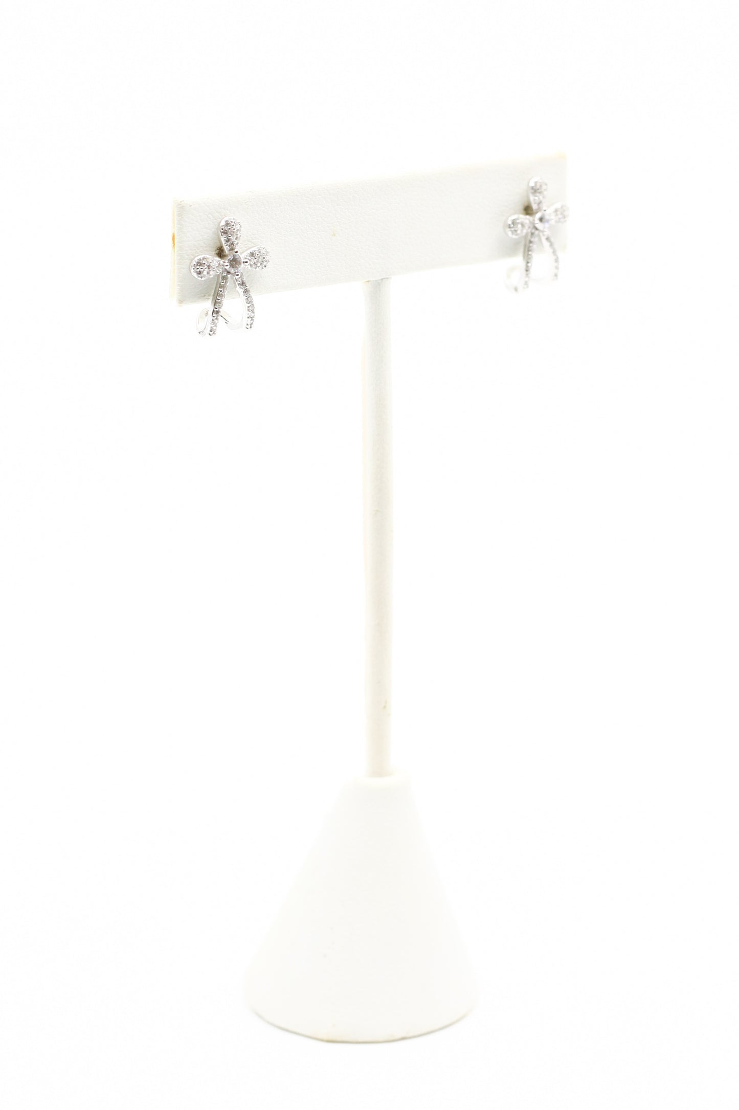 ARETES FLOR DE LUZ SILVER