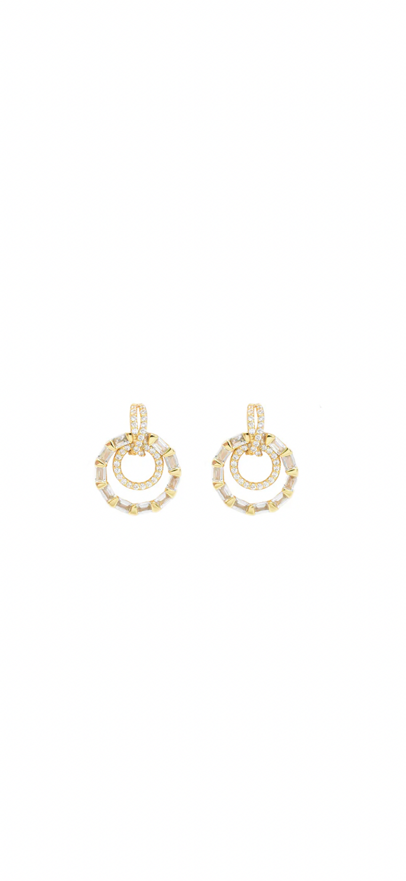 ARETES CZ GOLD