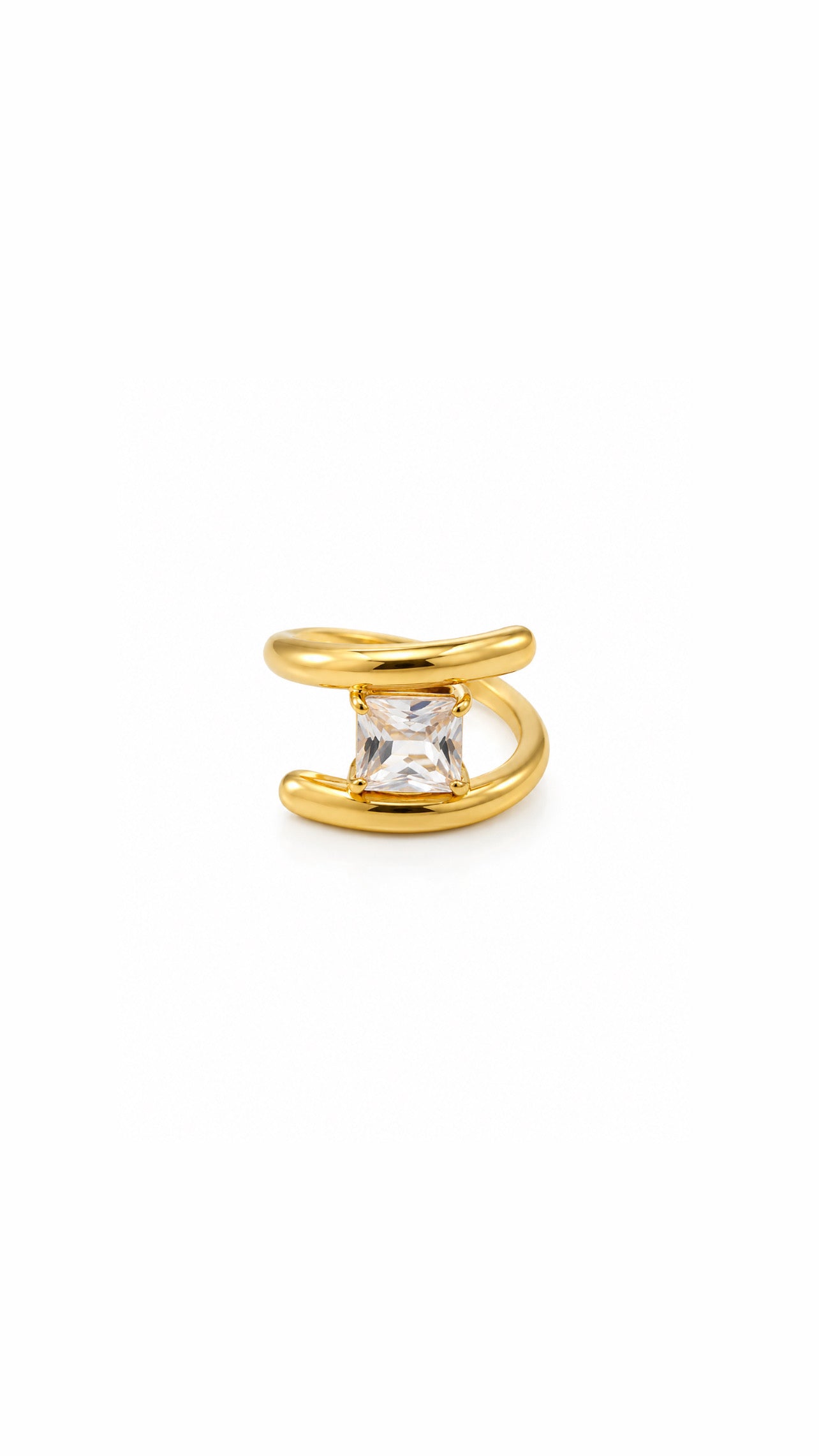 ANILLO CZ DOBLE