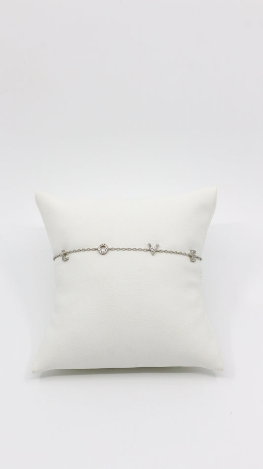 PULSERA LOVE SILVER