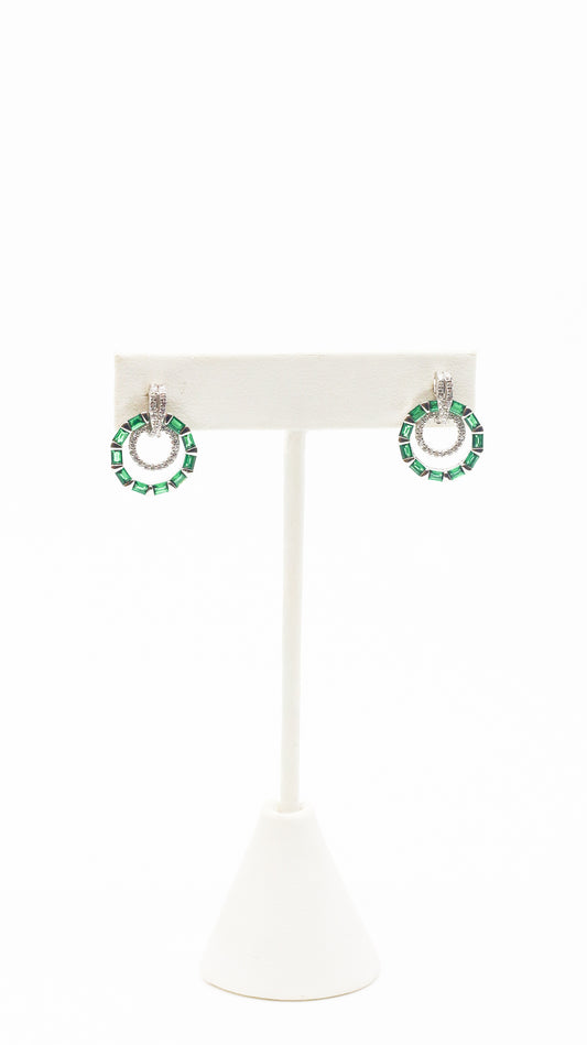 ARETES CZ VERDE