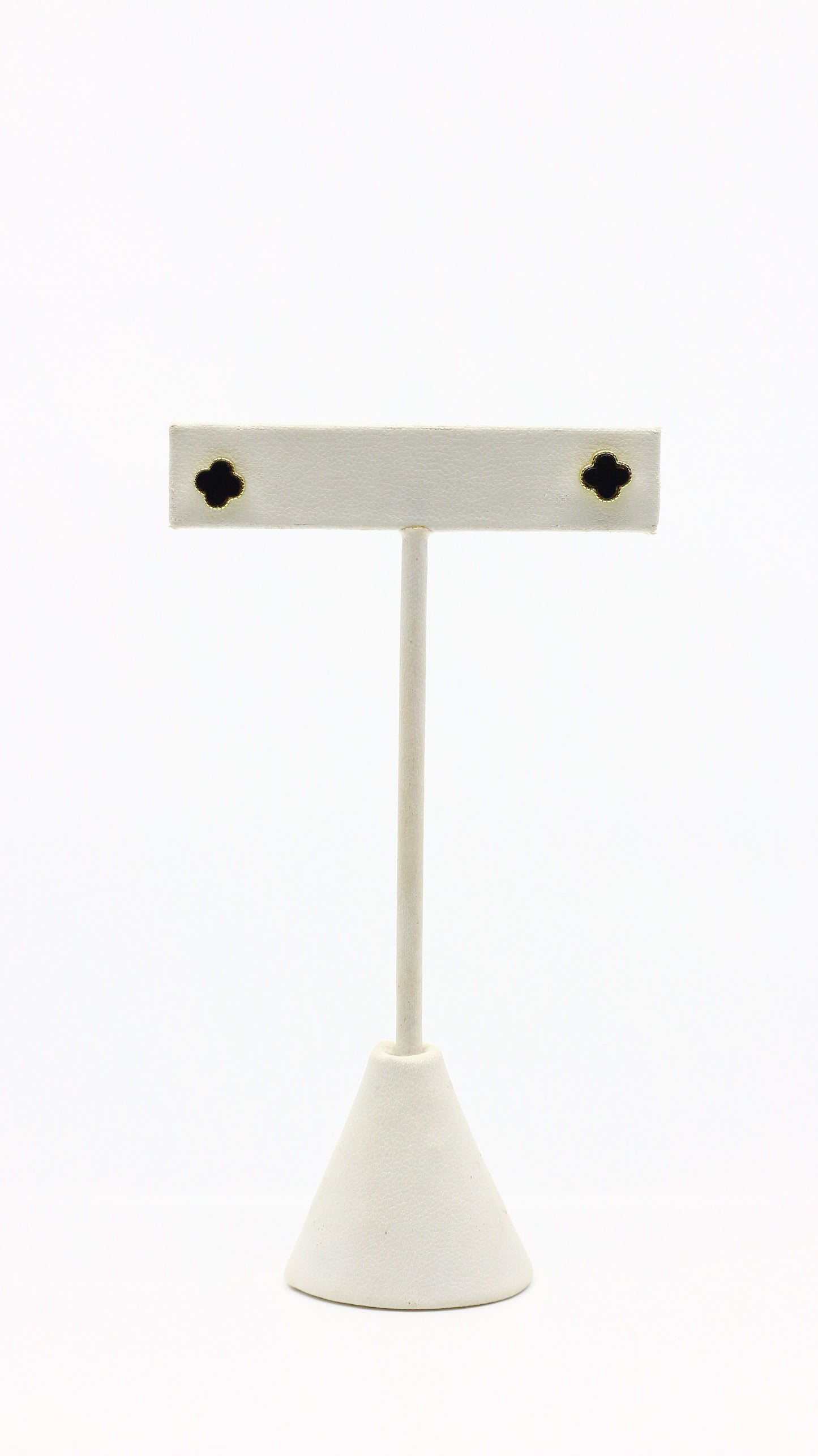 ARETES MINI CLOVER BLACK