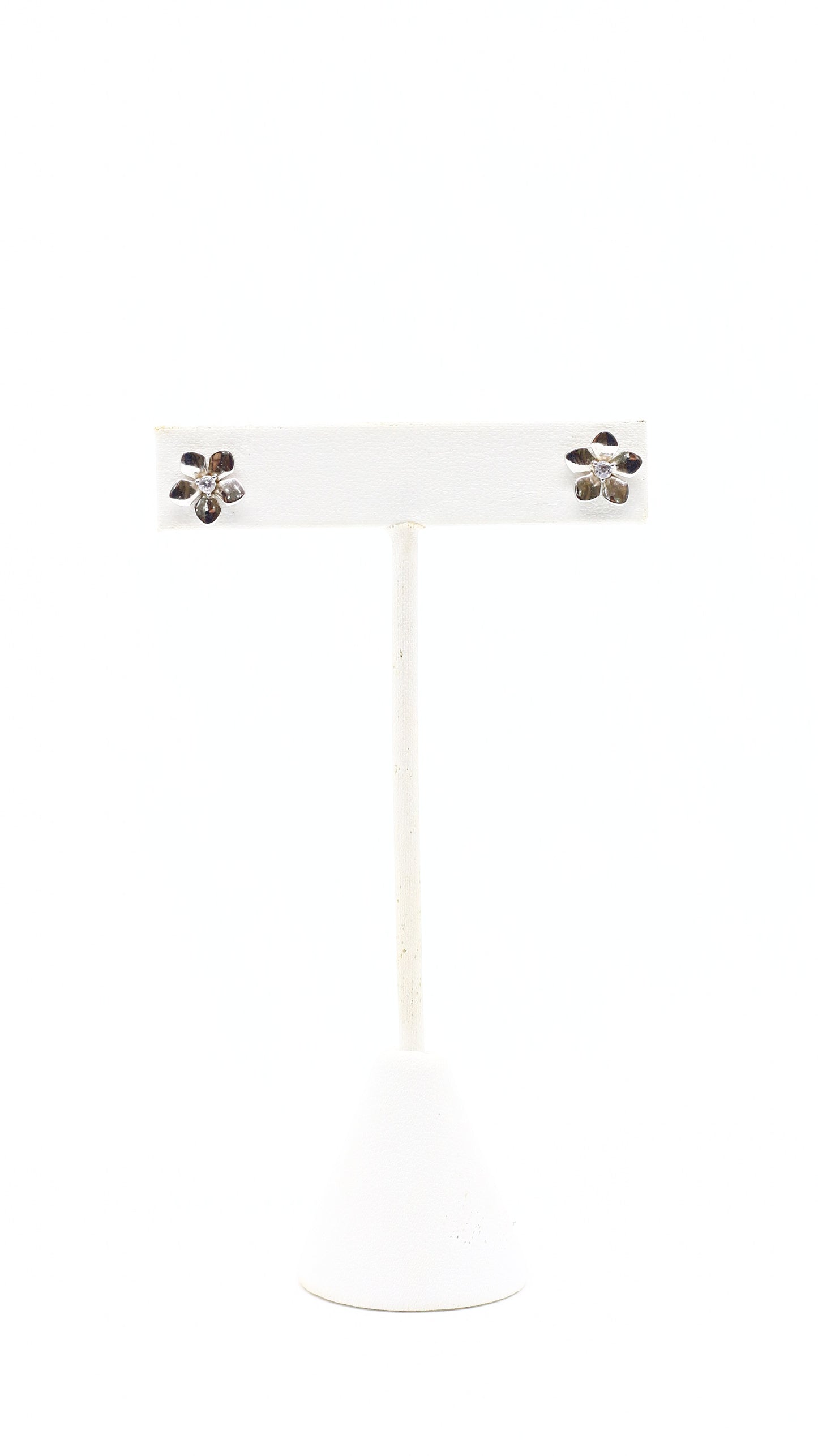 ARETES FLOWER SILVER