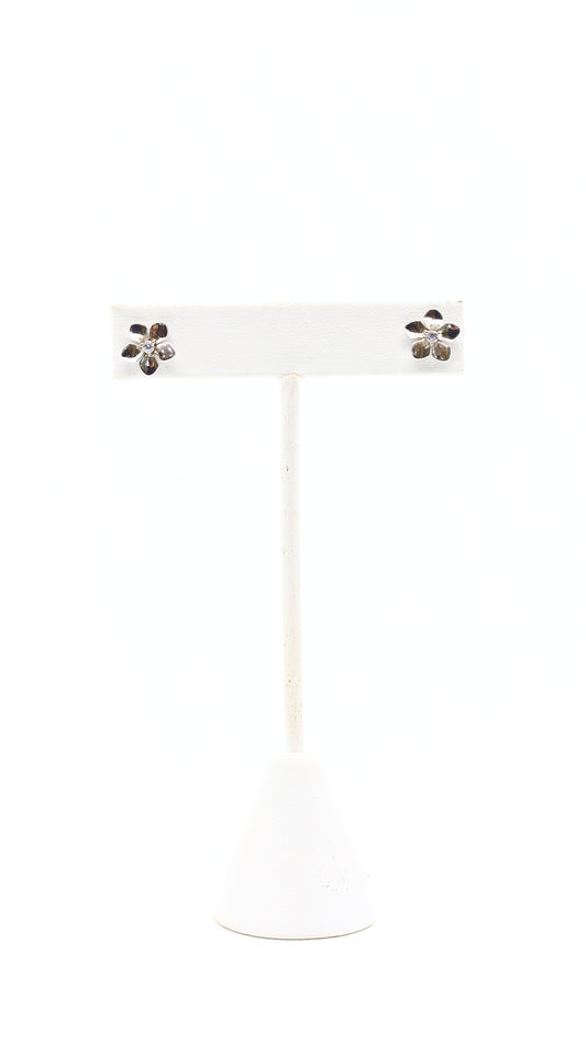 ARETES FLOWER SILVER