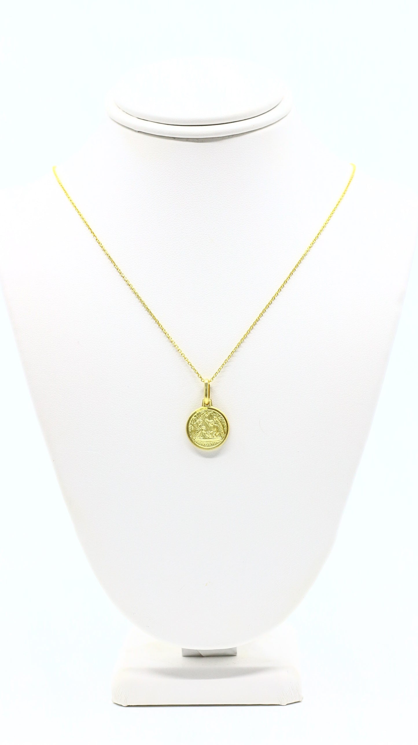 CADENA LUZ DE BAUTISMO GOLD