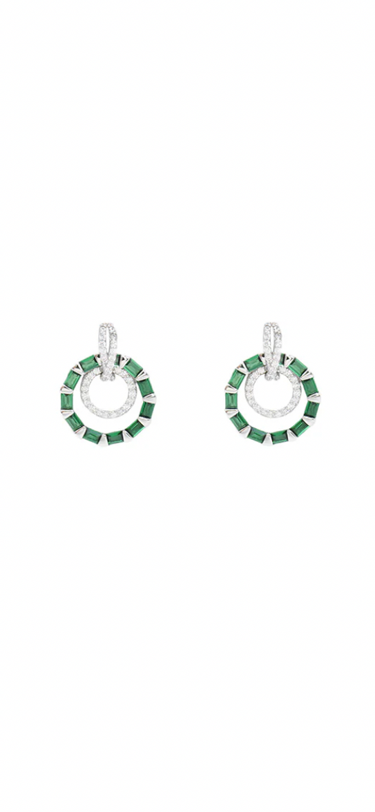 ARETES CZ VERDE