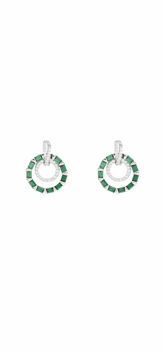 ARETES CZ VERDE