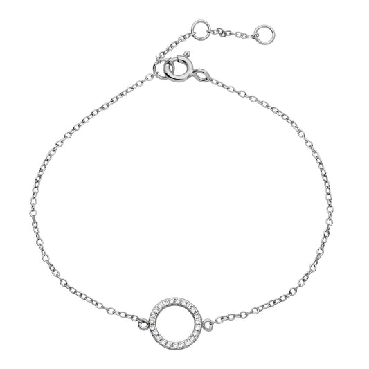 PULSERA CIRCLE SILVER