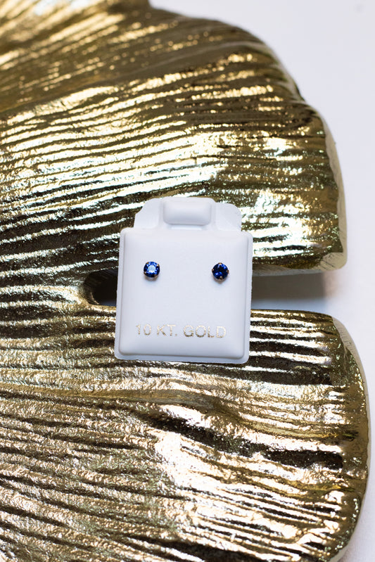 ARETES DE ZIR AZUL
