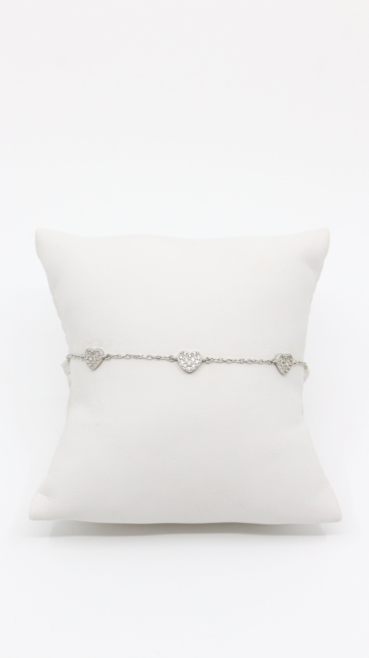 PULSERA 3 CORAZONES GOLD