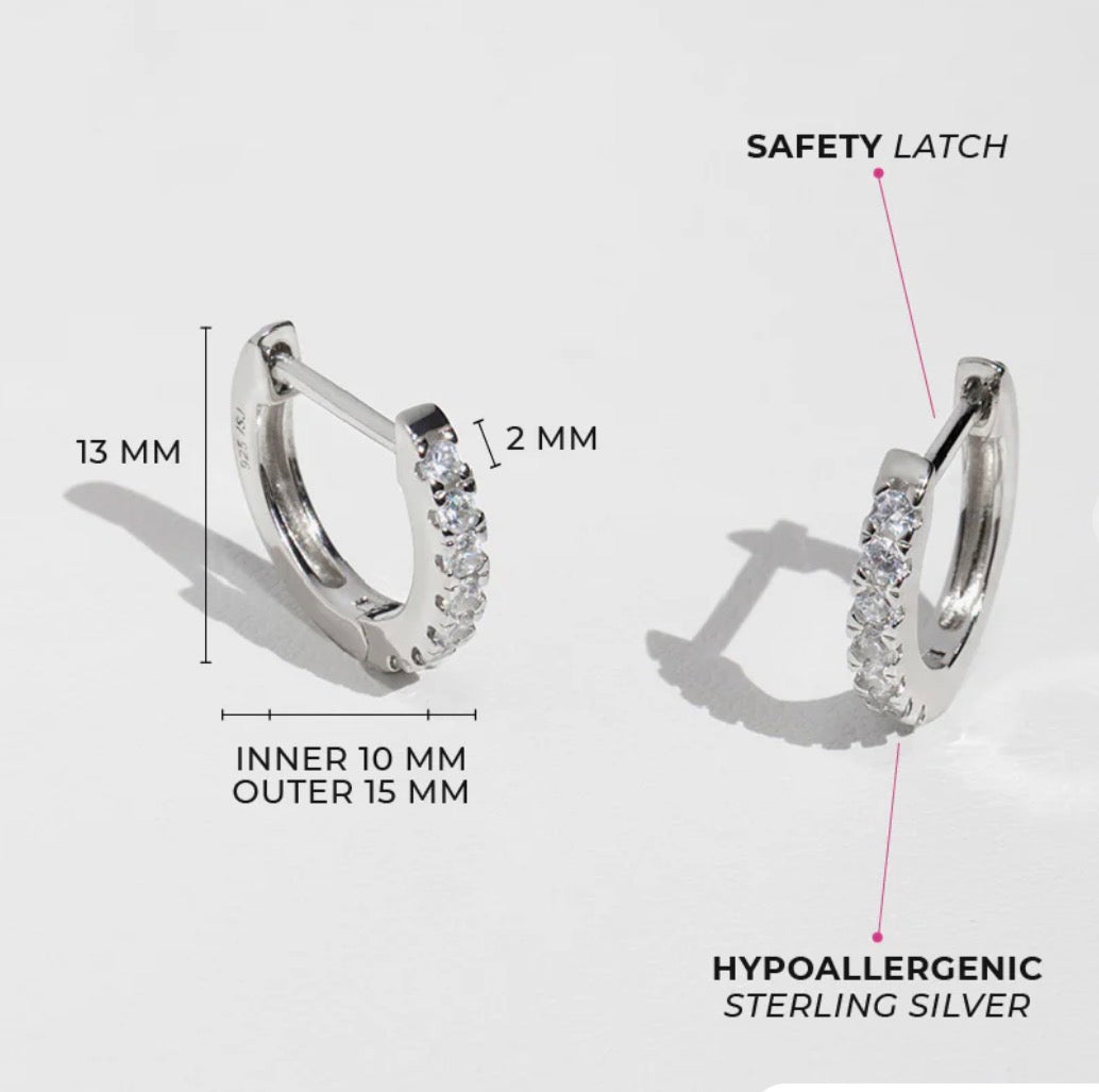 ARETES SMALL CLEAR