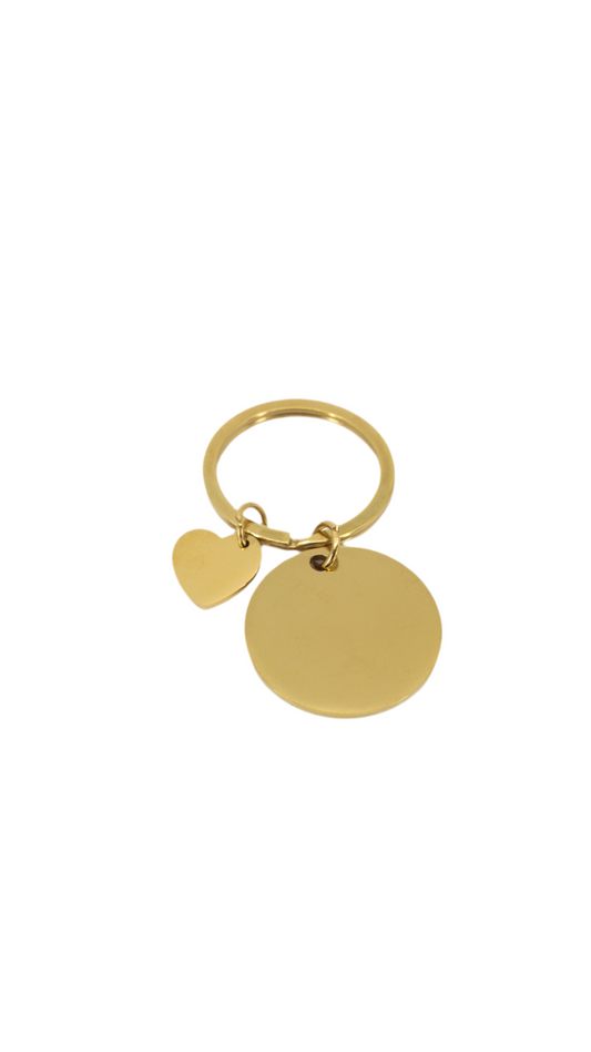 LLAVERO CIRCLE & HEART