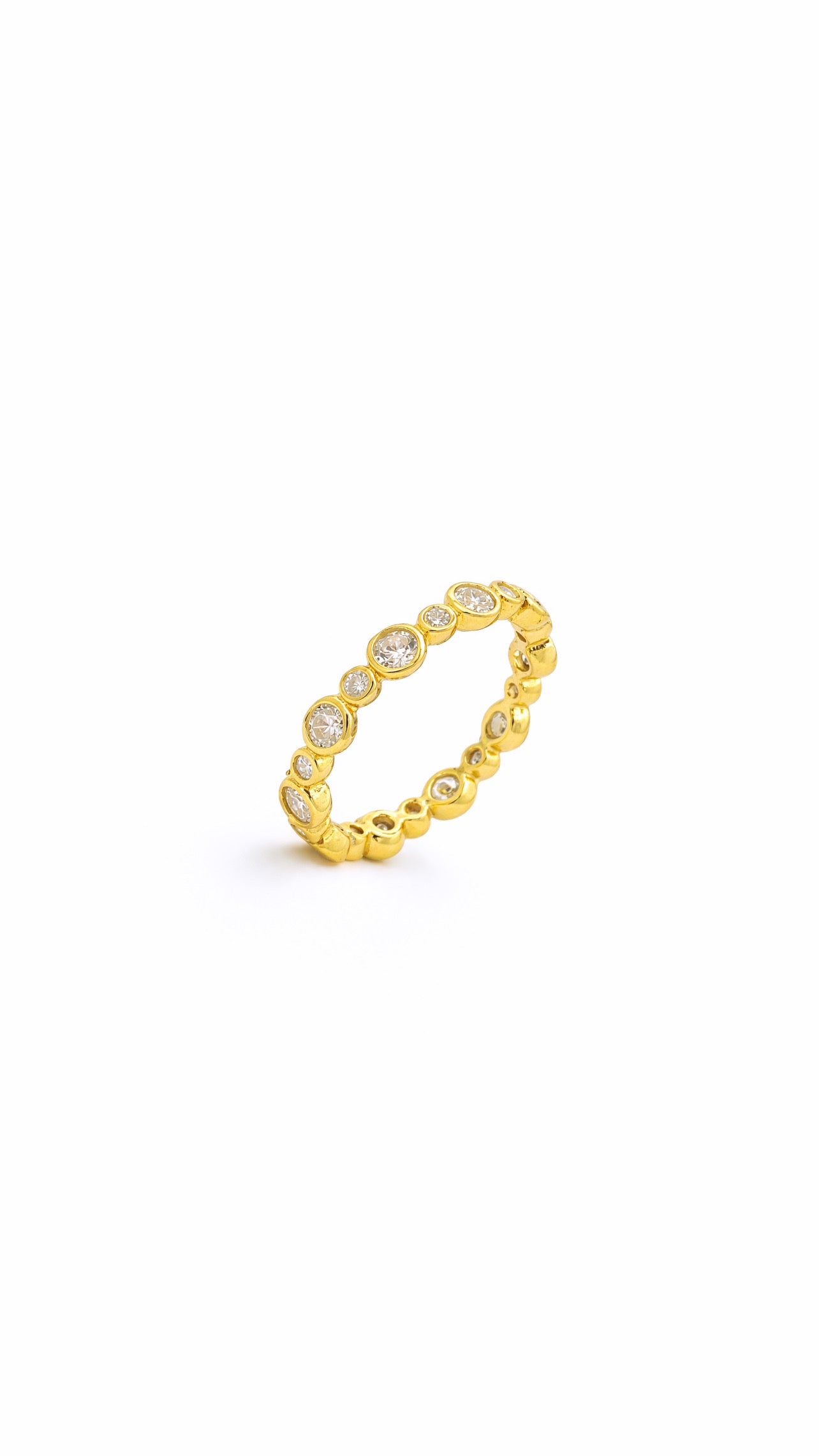 ANILLO CON ZIRCONIAS