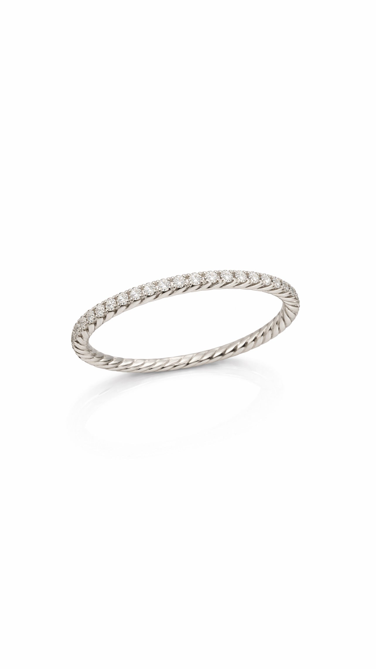 ANILLO BANDA SILVER