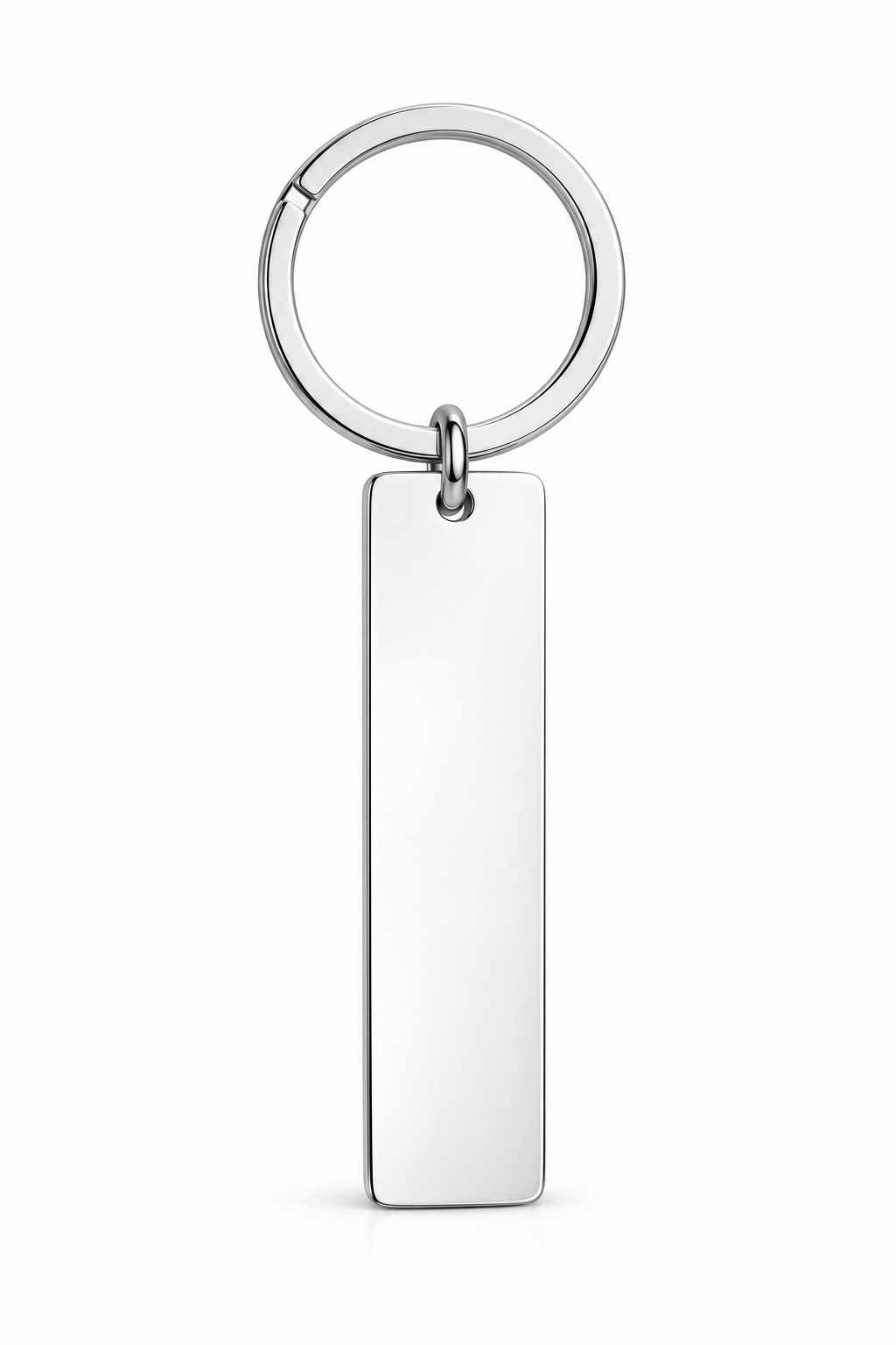 LLAVERO RECTANGLE SILVER