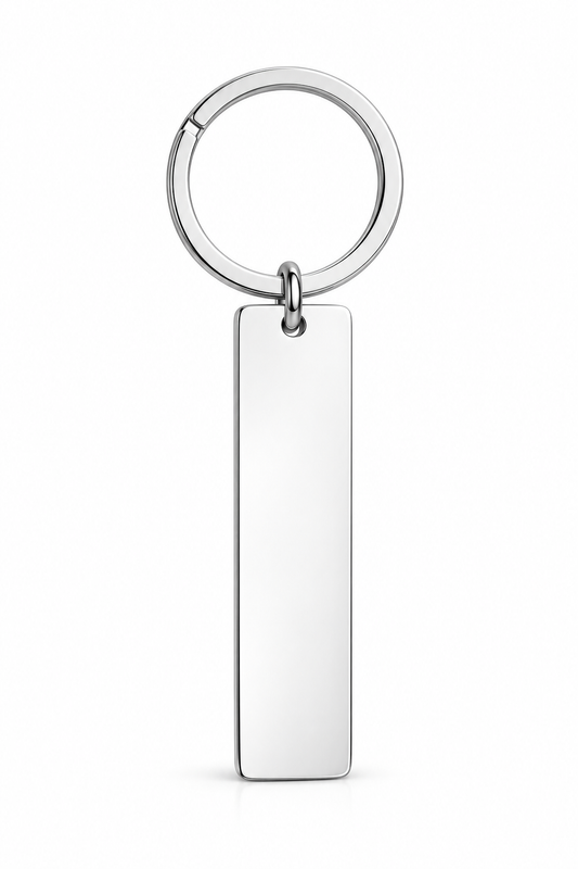 LLAVERO RECTANGLE SILVER