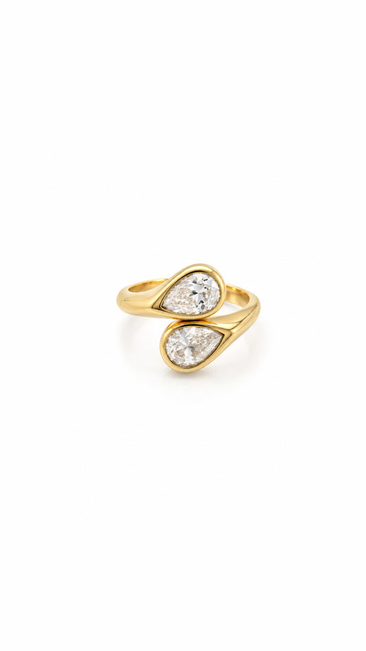 ANILLO 2 CZ AJUSTABLE