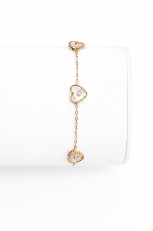 PULSERA CORA PERLA MADRE