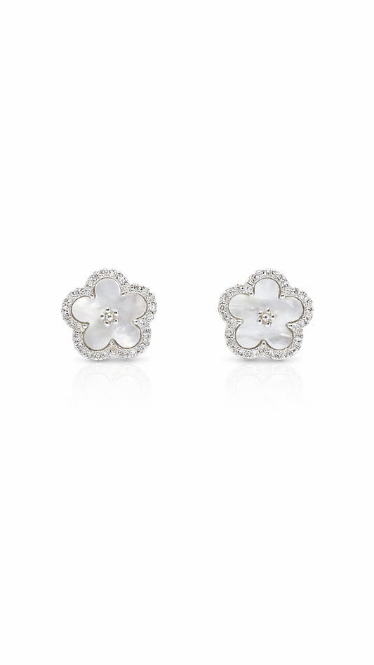 ARETES NICO SILVER
