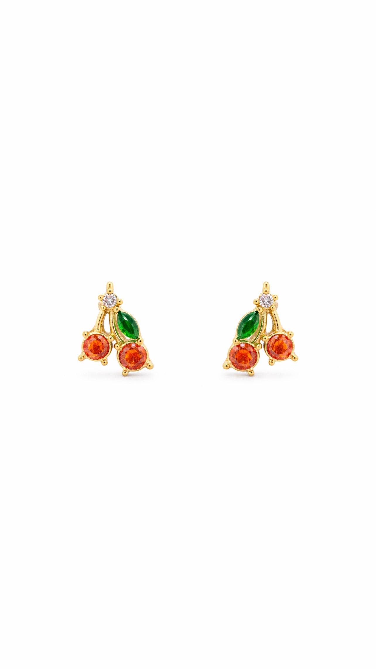 ARETES CHERRYS STUDS