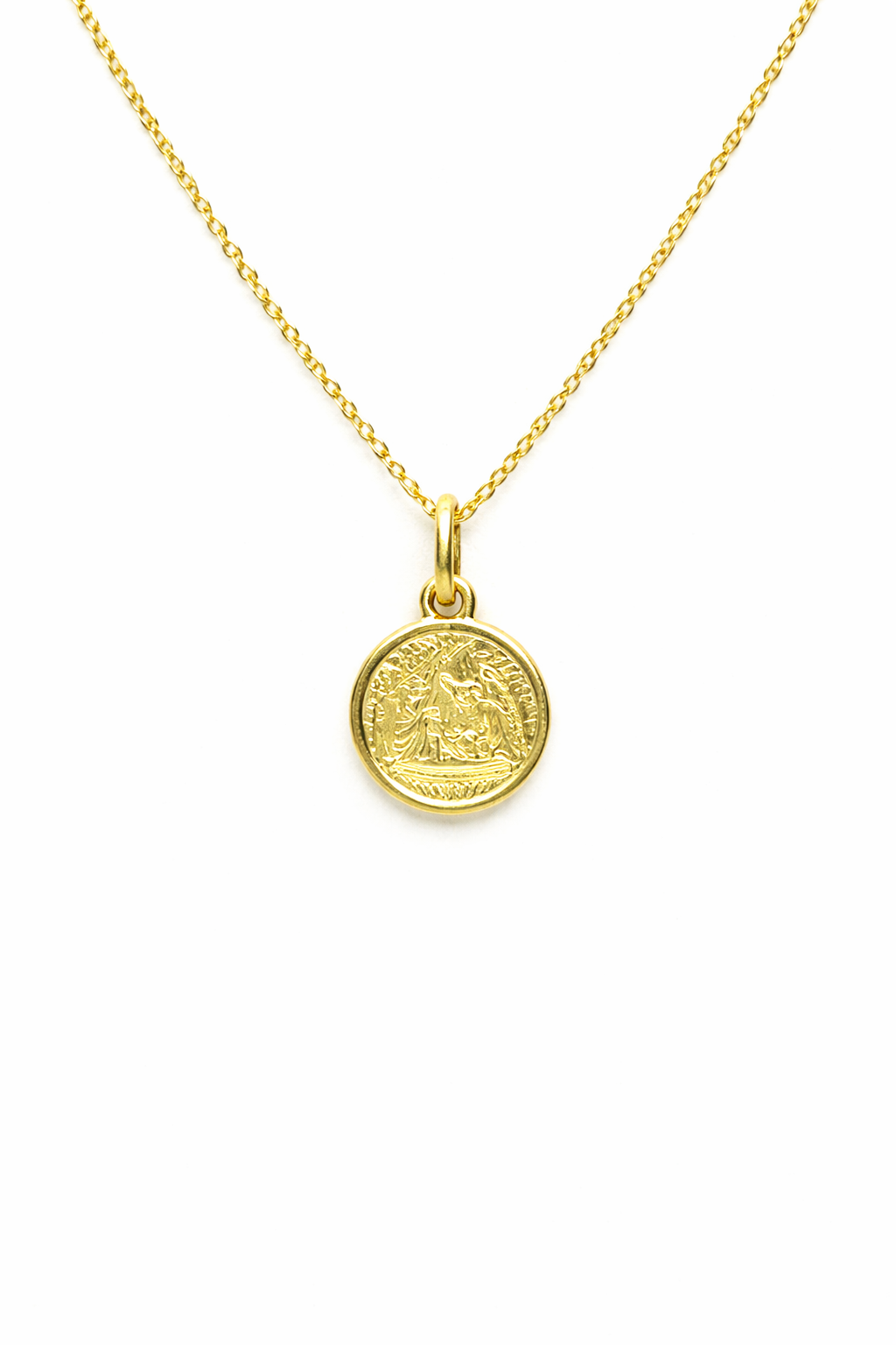 CADENA LUZ DE BAUTISMO GOLD