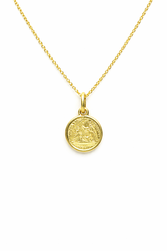 CADENA LUZ DE BAUTISMO GOLD